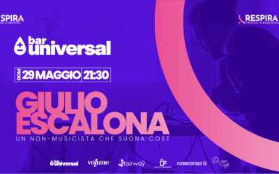 Giulio Escalona // Universal // 29Maggio22